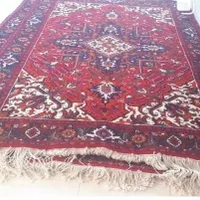 یک جفت تازه بافت شده.  تکی هم فروخته میشود|فرش|آبیک, |دیوار