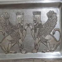 سینی مسی و برنجی قلمکاری دست|کلکسیون اشیاء عتیقه|تهران, مهرآباد جنوبی|دیوار