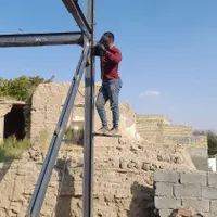 جوشکاری اسکلت فلزی ومهندسی وشیروانی