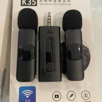 میکروفون یقه ای دوتایی k35 dual|صوتی و تصویری|تهران, ونک|دیوار