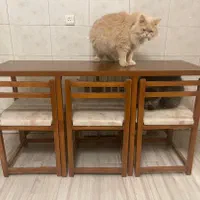 میز نهارخوری ۳ نفره غذاخوری کمجا سه کافه نهار خوری|میز و صندلی غذاخوری|تهران, یافت آباد جنوبی|دیوار