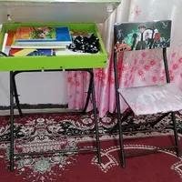 تخت و کمد و چوب لباسی و میز و صندلی تحریر.|مبلمان خانگی و میز عسلی|مرودشت, بیست متری بیمارستان|دیوار