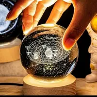 گوی شیشه ای قطر 6 و 8|چراغ خواب و آباژور|کاشمر, |دیوار