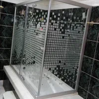 کابین دوش حمام شیشه ای