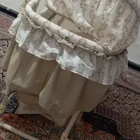 تخت خواب مدل جدید در حد نو و نی نی لای لای کریر|کالسکه و لوازم جانبی|بندر ماهشهر, |دیوار