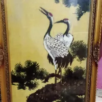 تابلو فرش طرح درنا