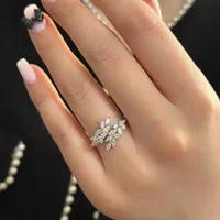 انگشتر مارکیز دو طرفه کد31-210 نقره سازی رضازاده|بدلیجات|تبریز, |دیوار