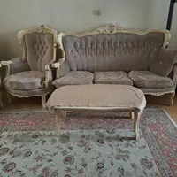 یکدست مبل 9 نفره و میز ناهارخوری 4 نفره|مبلمان خانگی و میز عسلی|تهران, دانشگاه علم و صنعت|دیوار