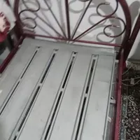 تخت خواب فرفورژه یک نفره|تخت و سرویس خواب|شاهین‌شهر, شهرک گلدیس|دیوار