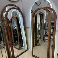 آینه قدی طرح (چوبی و فلزی)