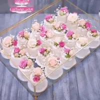 ظروف و باکس شیشه ای و برنجی کاپ کیک|ظروف سرو و پذیرایی|تهران, نعمت‌آباد|دیوار