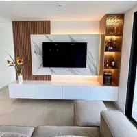 کاغذدیواری اینه دکوراتیو کناف بکTV پرده کابینت|خدمات پیشه و مهارت|زاهدان, |دیوار