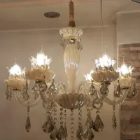 لوستر کریستالی شیک