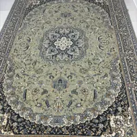فرش سبز زیتونی ۹متری|فرش|دزفول, |دیوار