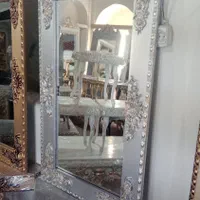 آینه کنسول. گل میزوجلومبلی.مستقیم از تولیدی|بوفه، ویترین، کنسول|شیراز, سیاه سنگ|دیوار