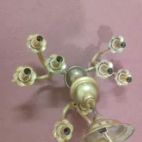لوستر طلائی سه شاخه سه تائی