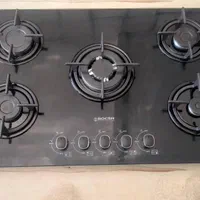 اجاق گاز صفحه ای استیل چدن بوش ((پلوپز کنار))|اجاق گاز و لوازم برقی پخت‌وپز|بوشهر, |دیوار