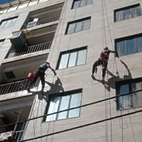 پیچ ورولپلاک رول پلاک نما بدون داربست باطناب راپل|خدمات پیشه و مهارت|کرج, جهان‌شهر|دیوار