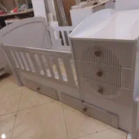 سرویس تخت2منظوره.کمدکشومخفی سیسمونی وکیوم طرح جدید|تخت و صندلی بچه|قزوین, |دیوار