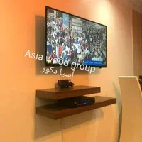 پایه براکت دیواری تلویزیون میز شلف باکس X05|میز تلویزیون|تهران, جیحون|دیوار