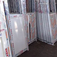 درب آلومینیوم در آلومینیومیupvc انباری نصب روی4چوب|مصالح و تجهیزات ساختمان|شیراز, میانرود|دیوار