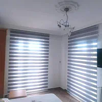 فروش پرده زبرا ست برازنده مدیران ادارات طوسی|پرده، رانر، رومیزی|قم, زاویه|دیوار