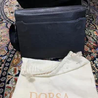 کیف کراس بادی مشکی چرم درسا Dorsa Leader|کیف، کفش، کمربند|تهران, دریاچه شهدای خلیج فارس|دیوار