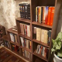 کتابخانه پله ای ده خانه|کتابخانه، شلف، قفسههای دیواری|تهران, صادقیه|دیوار