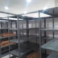 قفسه انباری طوسی. قفسه .قفسه فلزی.پیچ و مهره مغازه|فروشگاه و مغازه|رشت, حومه رشت|دیوار