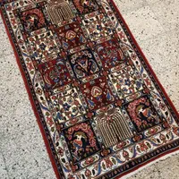 فرش ذرع‌ونیم دست‌باف اصل بختیاری نقشه خشتی درحد نو|فرش|تهران, بازار|دیوار