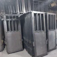 درب آلومینیوم دوجداره pvc دریچه نصب در انباری حیاط|مصالح و تجهیزات ساختمان|شیراز, پانصد دستگاه ارتش|دیوار