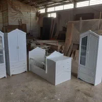 سرویس کامل اتاق خواب و تخت خواب یک نفره|تخت و سرویس خواب|اردبیل, |دیوار