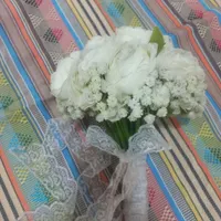 دسته گل عروس فقط یه شب استفاده شده