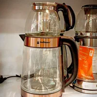 فروش چایساز روی همی پیرکس نشکن اصلی هافمنس|سماور، چایساز، قهوهساز|قم, نیروگاه|دیوار