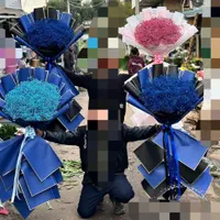دسته گل بزرگ یک متری عروس ژیپسوفیلا