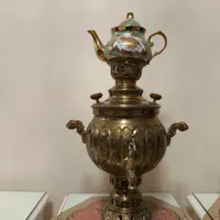 سماور ذغالی ۴لیتری نو