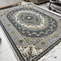 فرش‌۱۲متری نقره‌آبی کویر کاشان