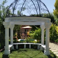 آلاچیق بادوام ستون و کتیبه آبنما