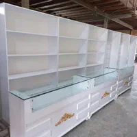 ویترین پشت شیشه۳ دکور پیشخوان طرح دار قفسه برند۲|فروشگاه و مغازه|تهران, حسن‌آباد|دیوار