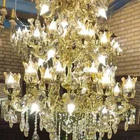 لوستر ۳ طبقه سفارشی|لوستر و چراغ آویز|قم, کاسه گران|دیوار