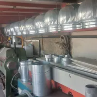 هواکش بادی سوله ای مکانیکی ۲ بلبرینگ کانال سازی