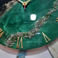 ساعت دیواری طرح سبز درخشان|ساعت دیواری و تزئینی|تهران, مجیدیه|دیوار