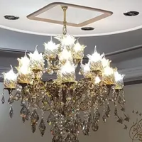لوستر وزین تماما برنجی|لوستر و چراغ آویز|رشت, معلم|دیوار
