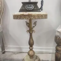 میزتلفن میزخاطره میز کنار سالنی برنجی برنزی  مرمر|میز تلفن|تهران, پیروزی|دیوار