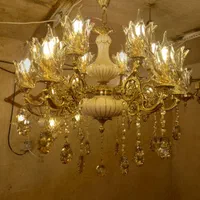 لوستر اقتصادی|لوستر و چراغ آویز|قم, کاسه گران|دیوار
