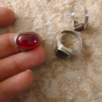 سه عدد انگشتر|جواهرات|لنجان, |دیوار