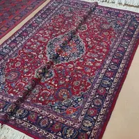 جفت فرش دستباف قدیمی ۶متری با مهر مسلمی