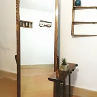 اینه قدی چوبی