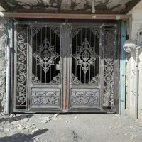 درب باغی مشبک حیاطی ضربدری *باغ*حیاط گل دار|مصالح و تجهیزات ساختمان|مشهد, رسالت|دیوار