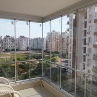 شیشه بالکنی ریلی،آکاردئونی،بالکن شیشه ای تاشو